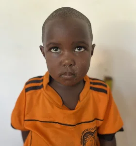 Name: Twine MugishaAge: 3Gender: BoyChild ID: UJ25ED0006