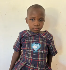 Name: Nansubuga KurashAge: 5Gender: GirlChild ID: UJ25ED0022